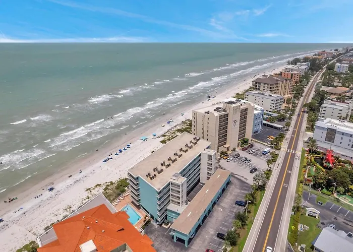 Ferienhaus Incredible Gulf Views In Updated 1 Bedroom Clearwater Beach