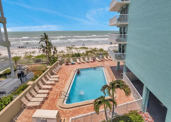 Incredible Gulf Views In Updated 1 Bedroom Clearwater Beach