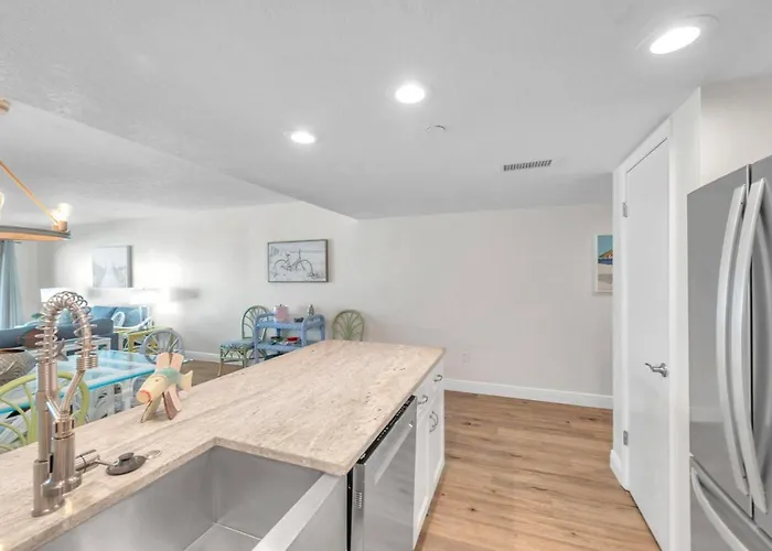 Ferienhaus Incredible Gulf Views In Updated 1 Bedroom Clearwater Beach